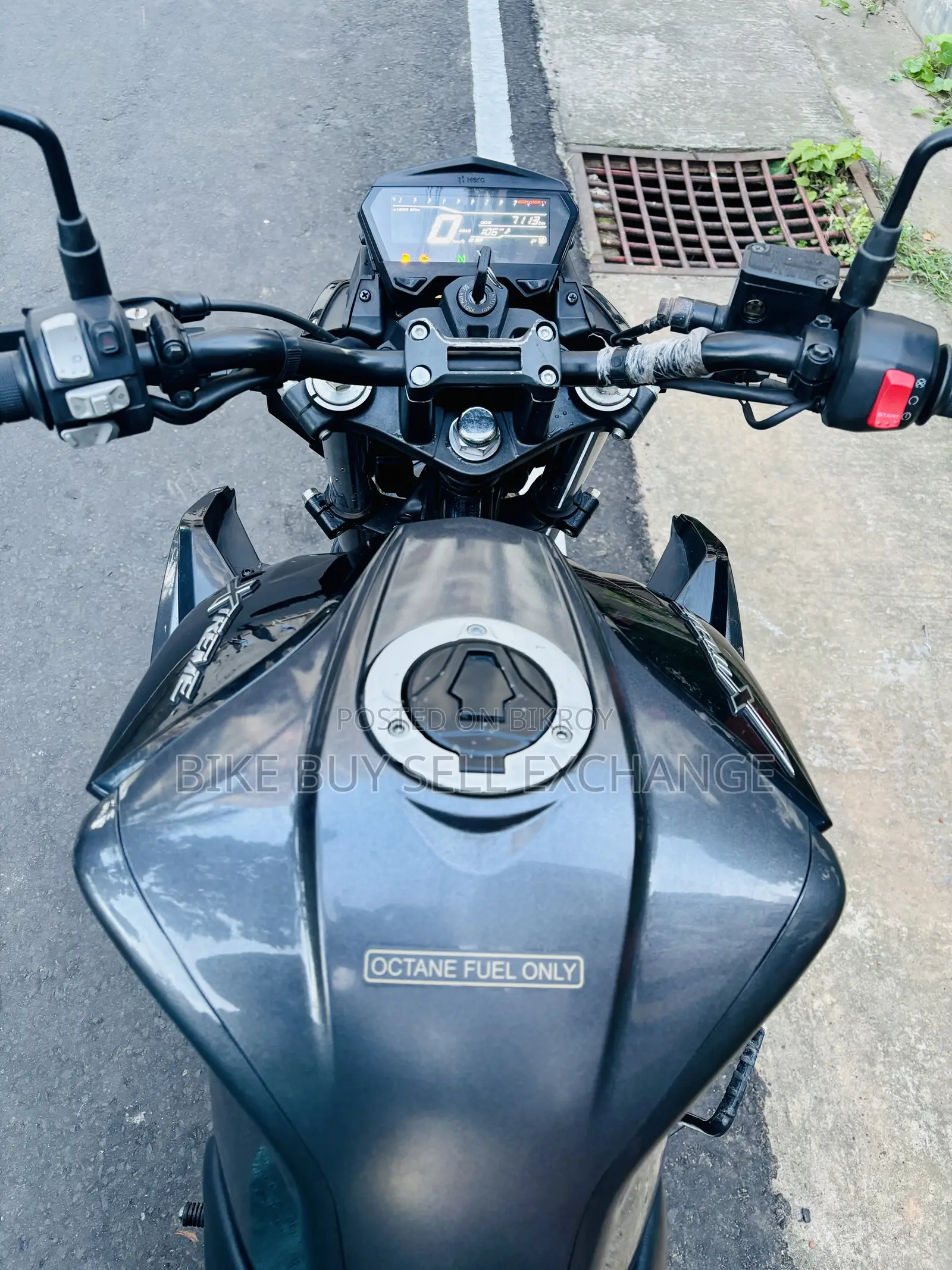 Hero Xtreme 125R 2025 Black