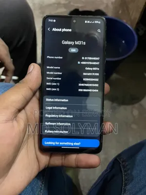 Samsung Galaxy M31s 128 GB Black