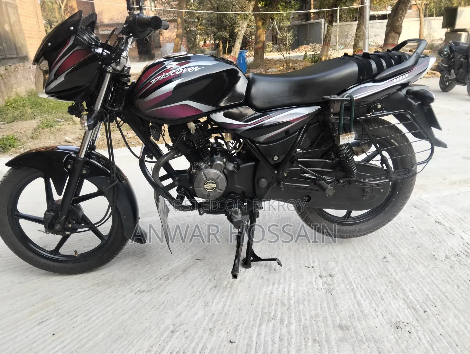 Bajaj Discover 100 2019 Black