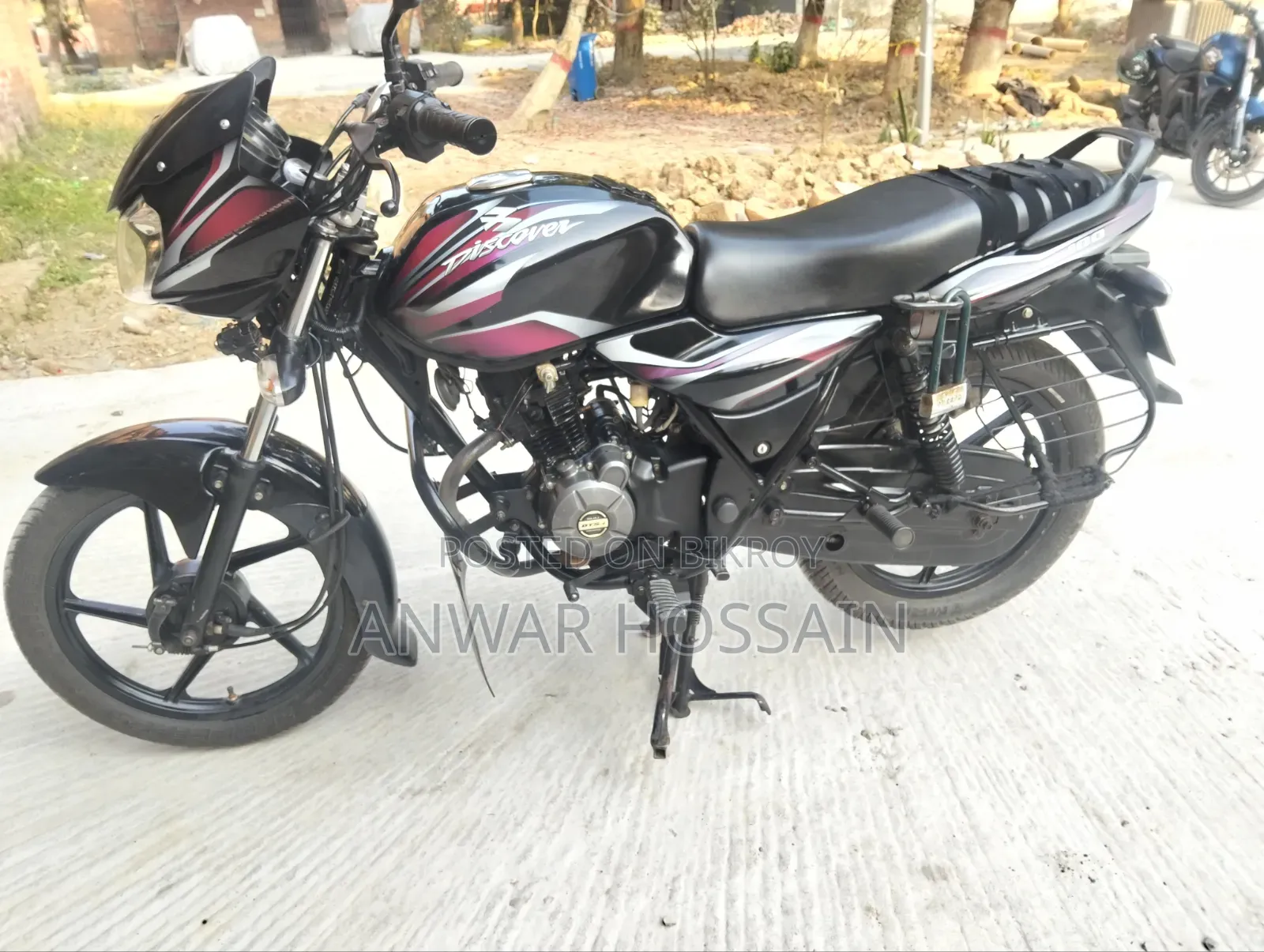 Bajaj Discover 100 2019 Black