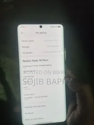 Xiaomi Redmi Note 14 Pro+ 5G 256 GB Silver