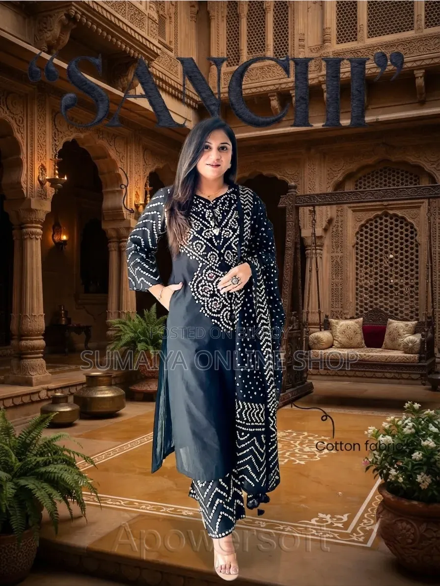 Cunri Print Three Piece