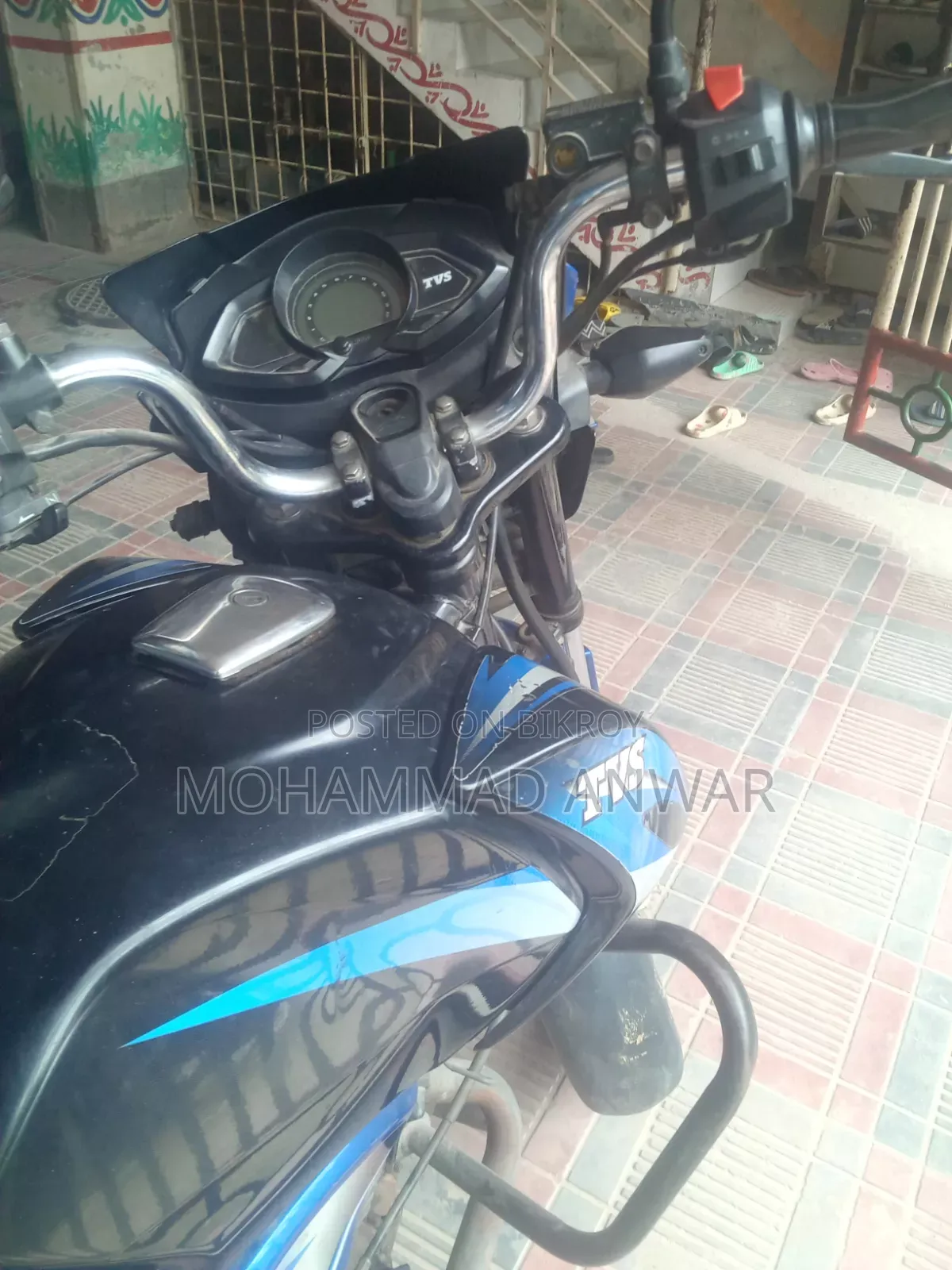 TVS Stryker 125 2018 Blue