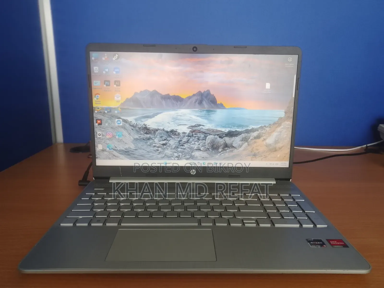 Laptop HP 15s 16GB AMD Ryzen 5 SSD 512GB