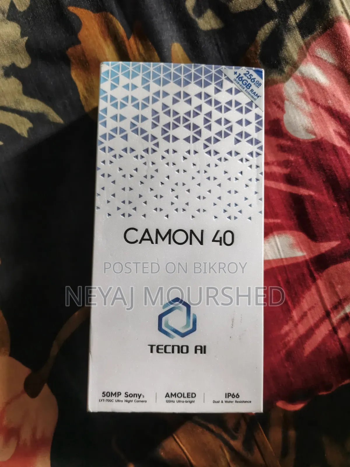 Tecno Camon 40 256 GB Black