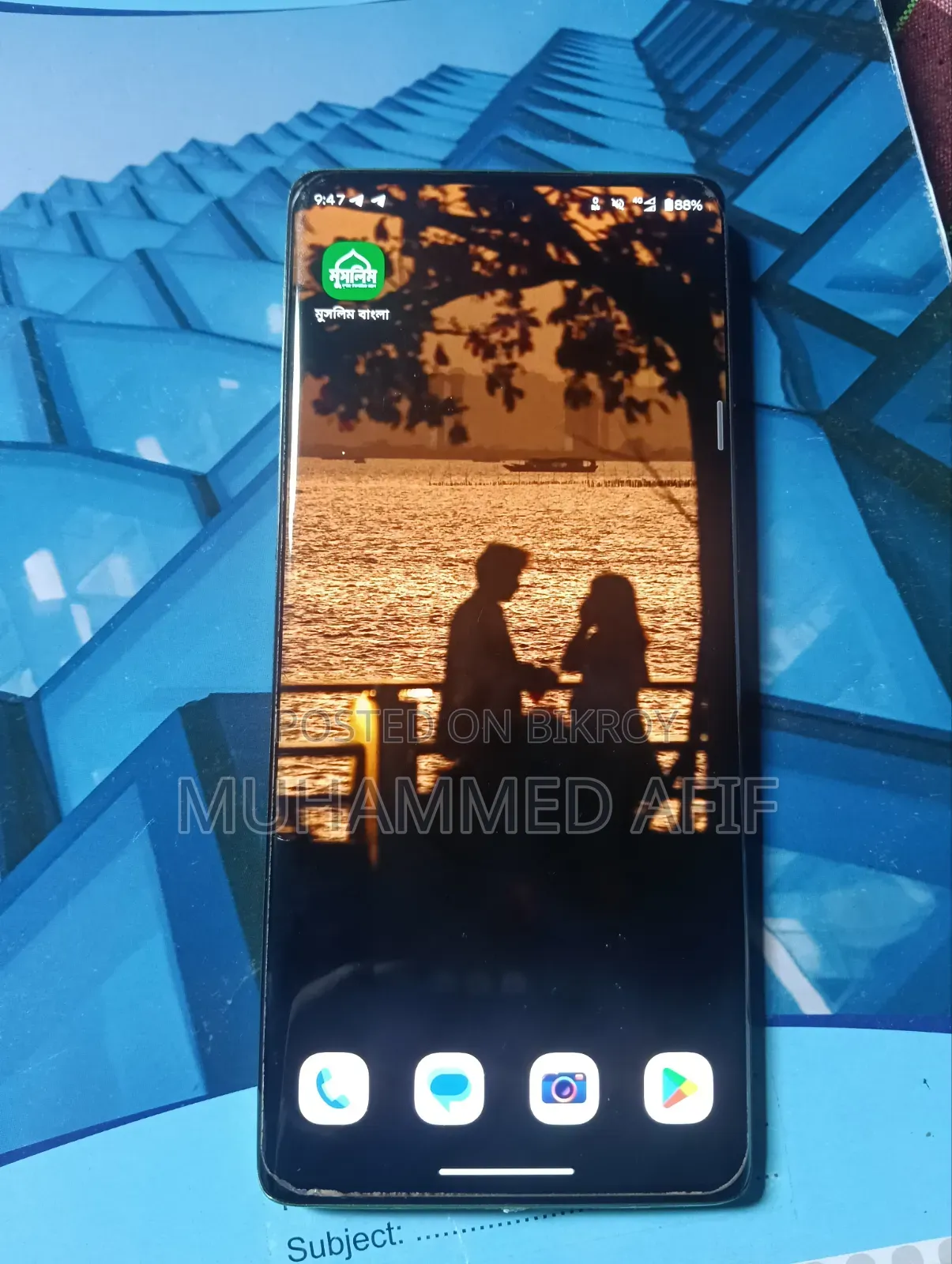 Motorola Edge 50 Fusion 256 GB Blue
