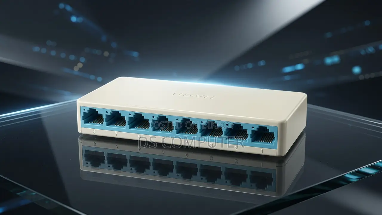 8-Port Fast Ethernet Desktop Network Switch
