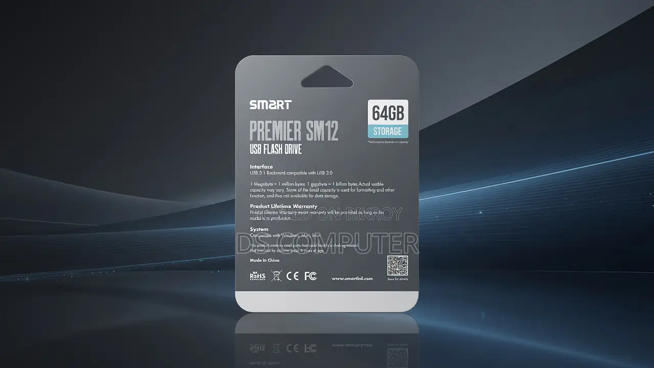 Smart Premier Sm12 64gb Pen Drive [New]