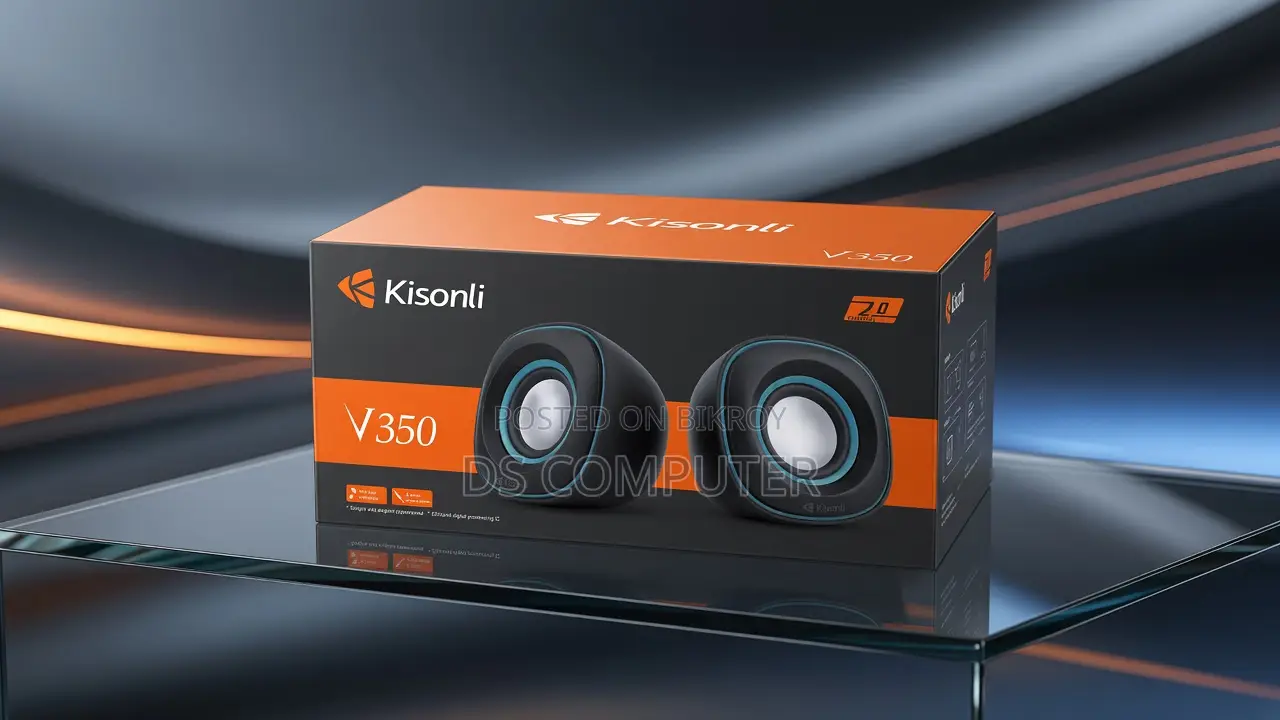 Kisonli V350 Mini Speaker for Laptop
