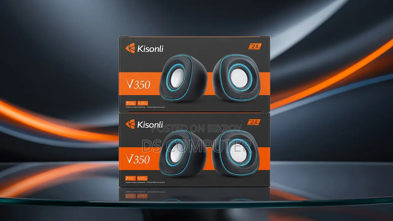 Kisonli V350 Mini Speaker for Laptop