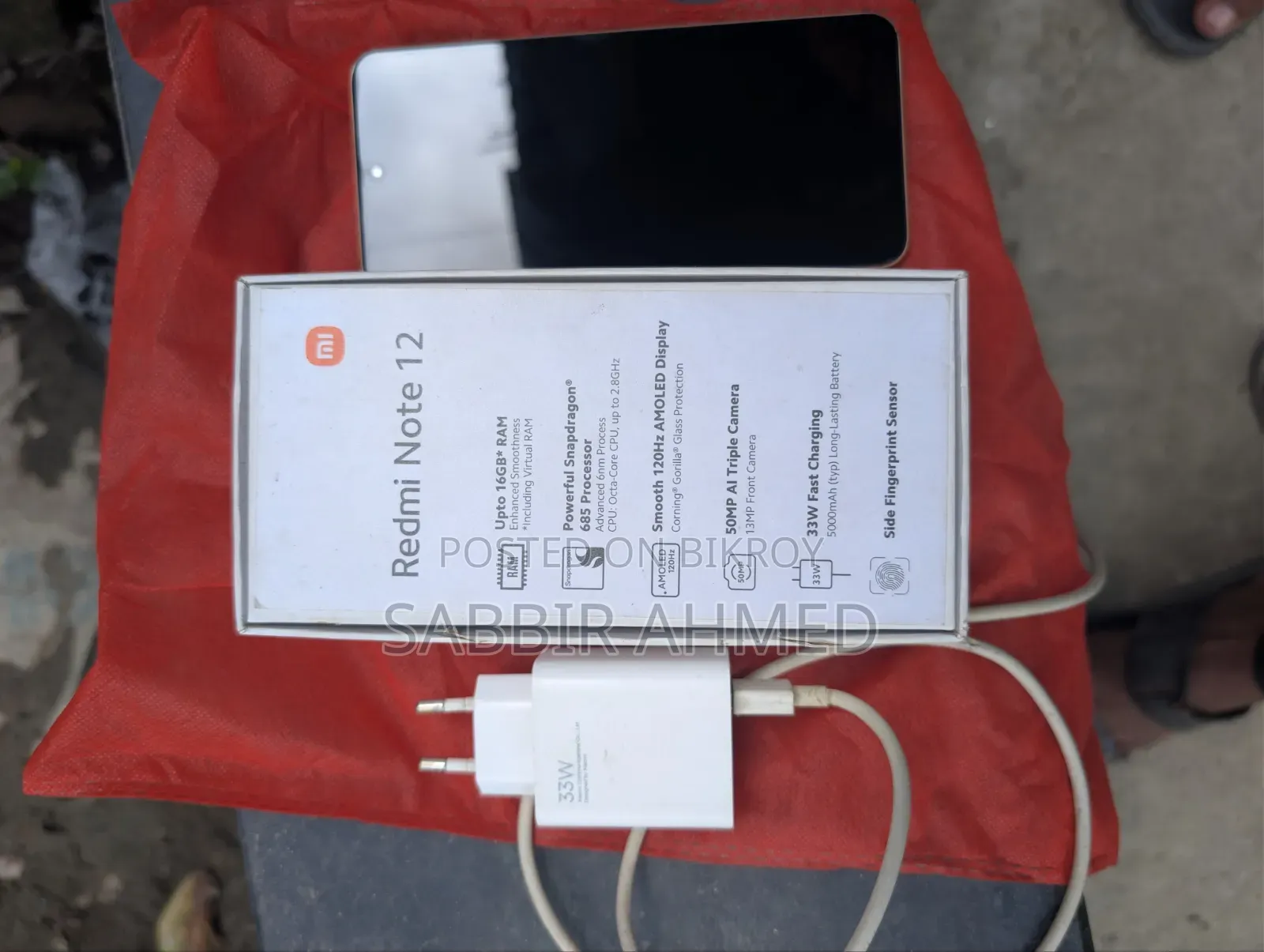 Xiaomi Redmi Note 12 128 GB Gold