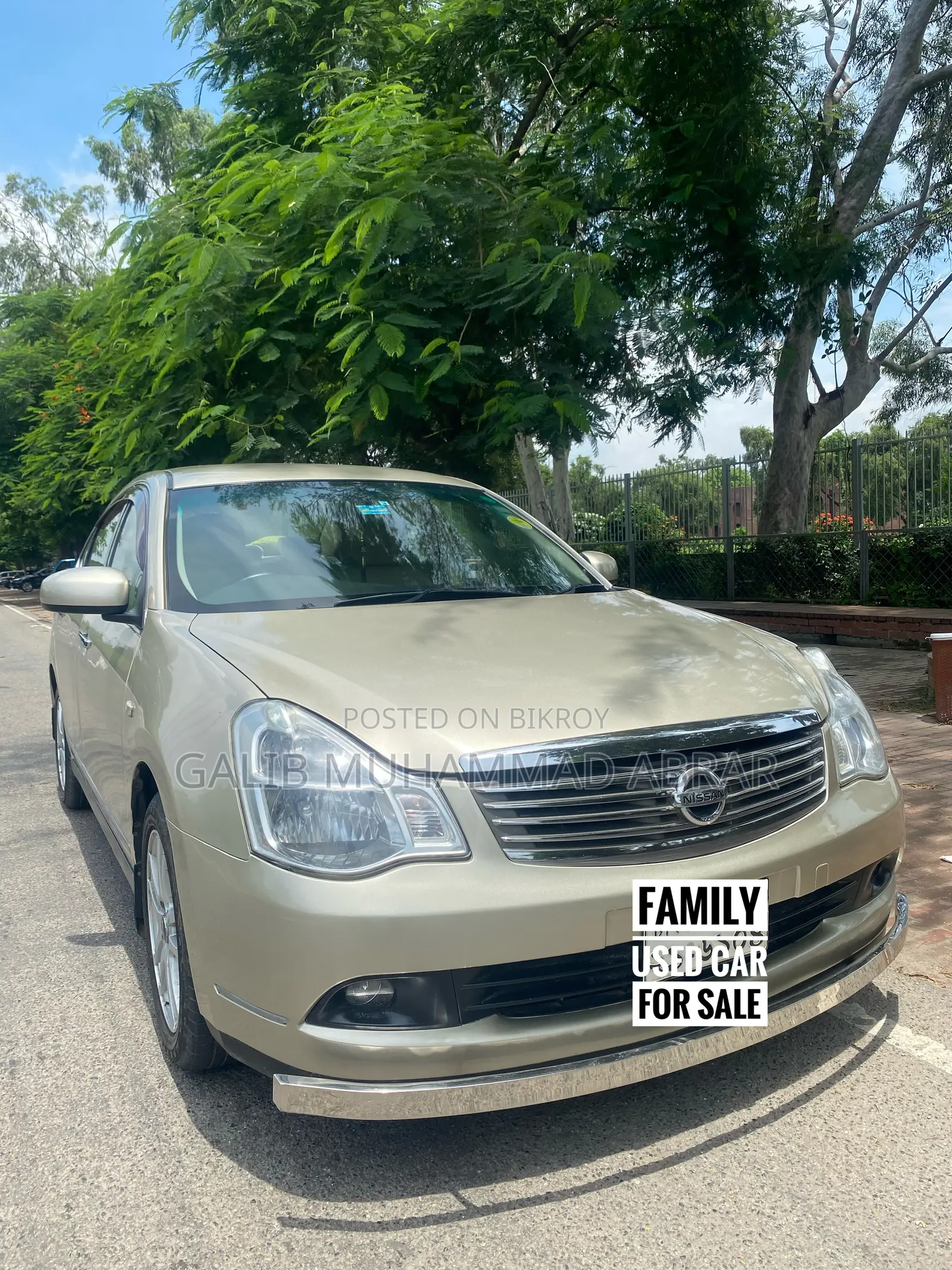 Nissan Bluebird Sylphy 2006 Gold