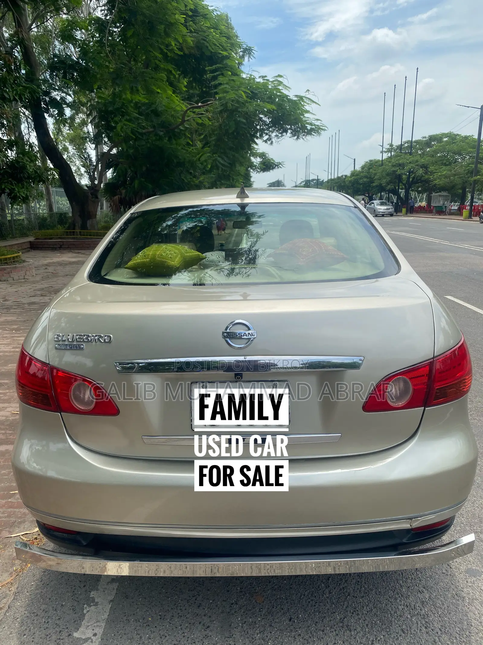 Nissan Bluebird Sylphy 2006 Gold