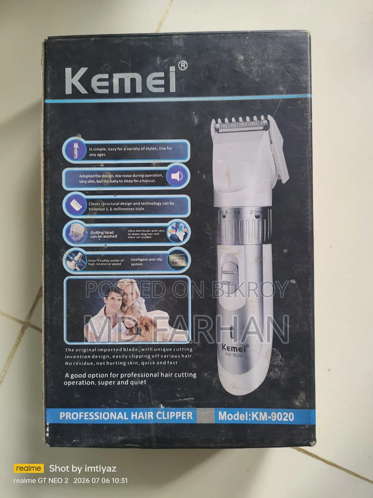 Kemei Km 9020