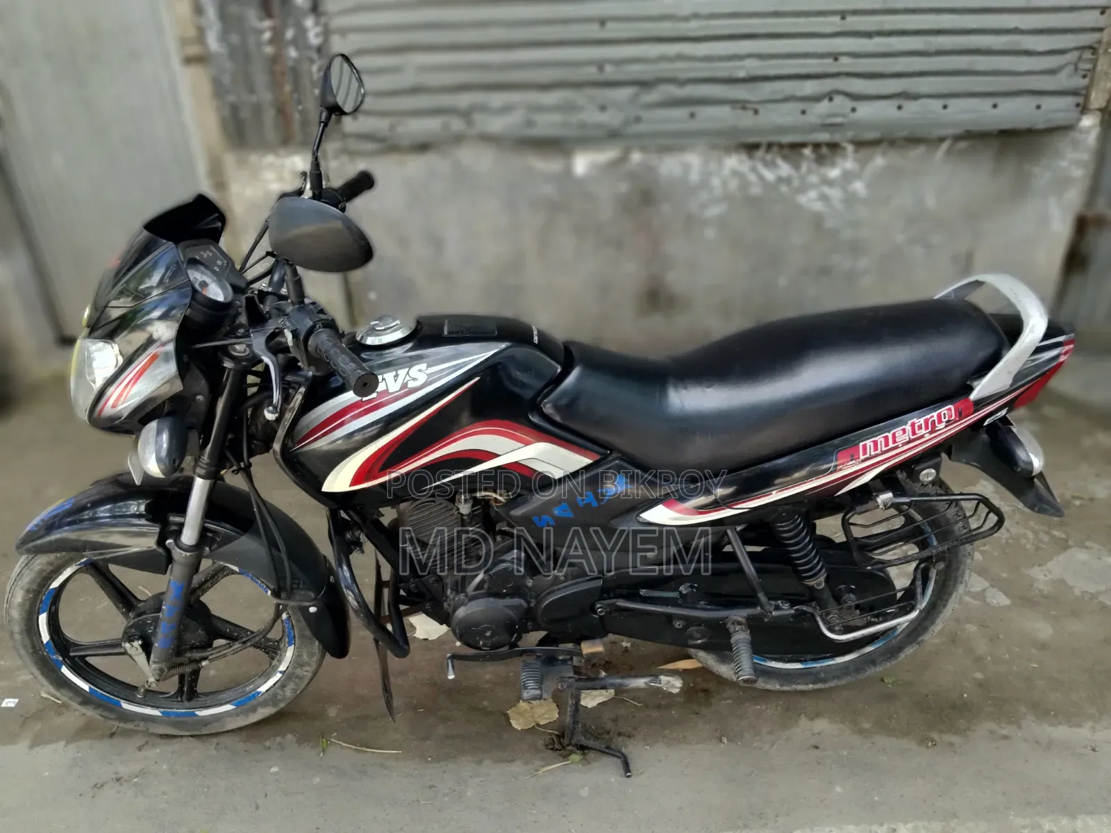 TVS Metro 2016 Black