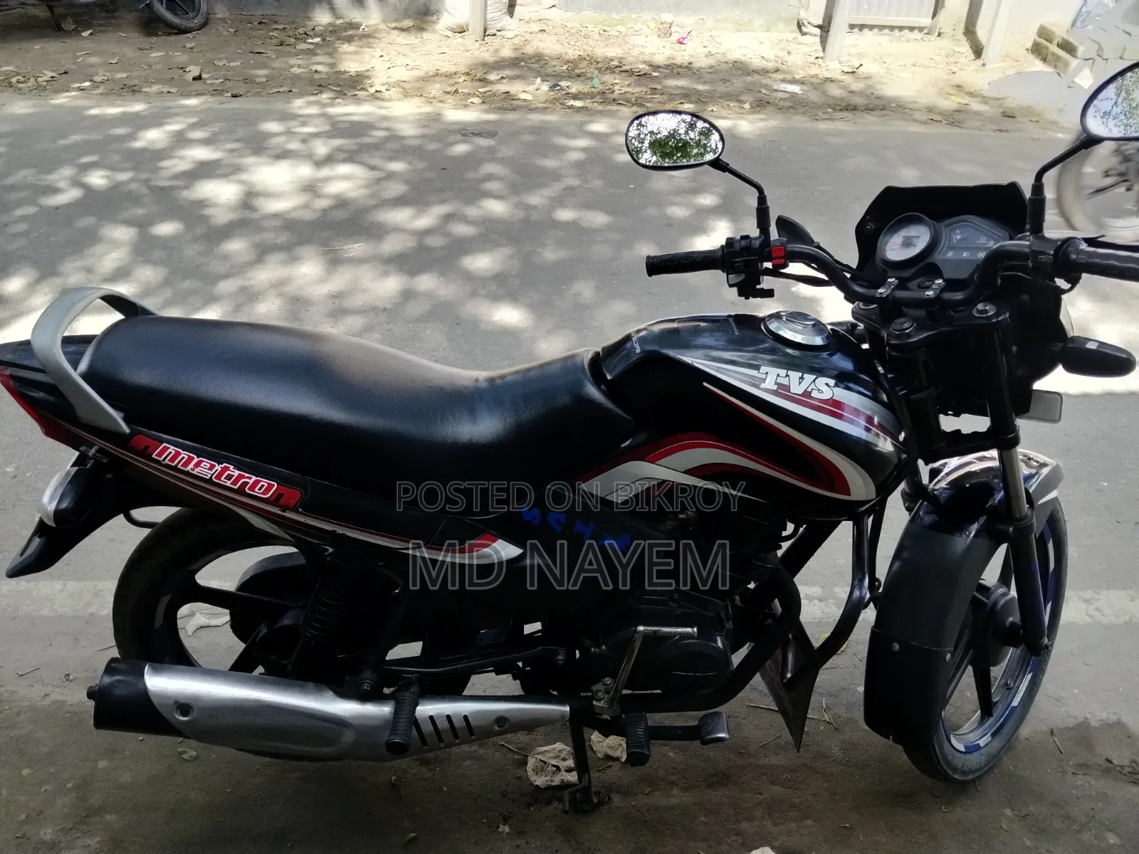 TVS Metro 2016 Black