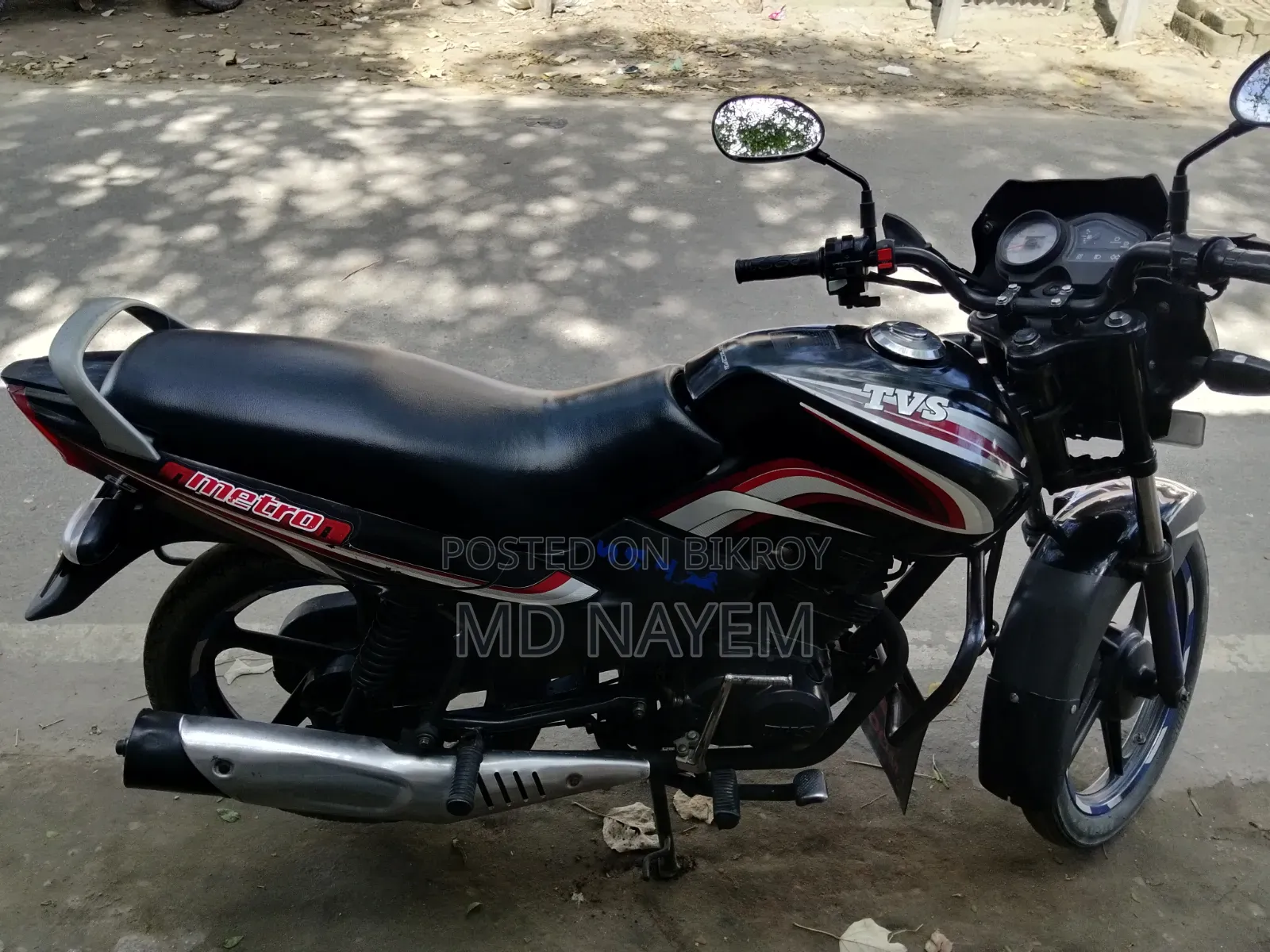 TVS Metro 2016 Black