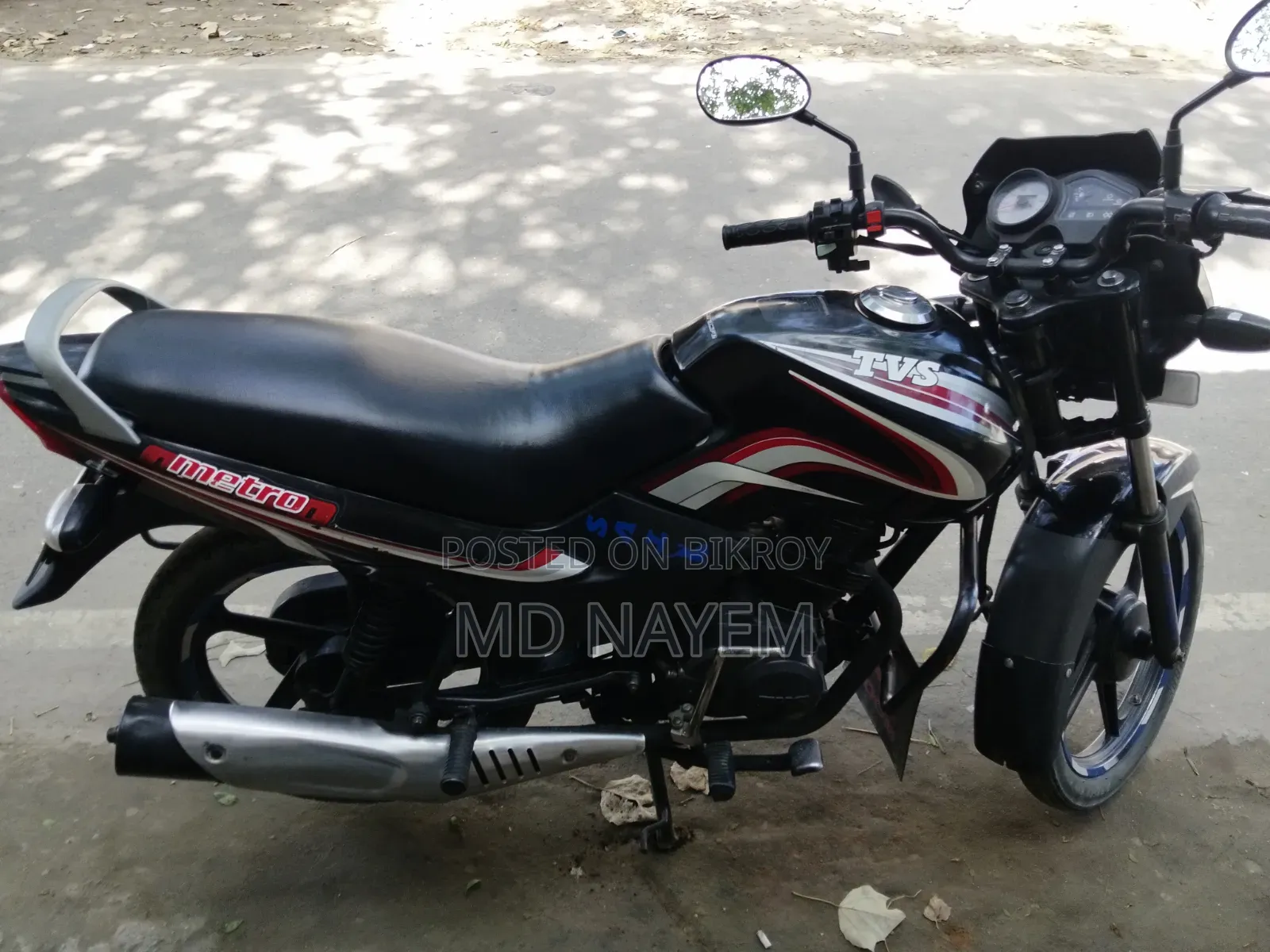 TVS Metro 2016 Black