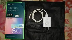 নতুন Infinix Hot 60i ১২৮ জিবি সিলভার