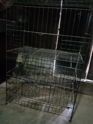 ৪ খোপের বড় মুরগির খাঁচা (লোহার জালি) বিক্রি হবে