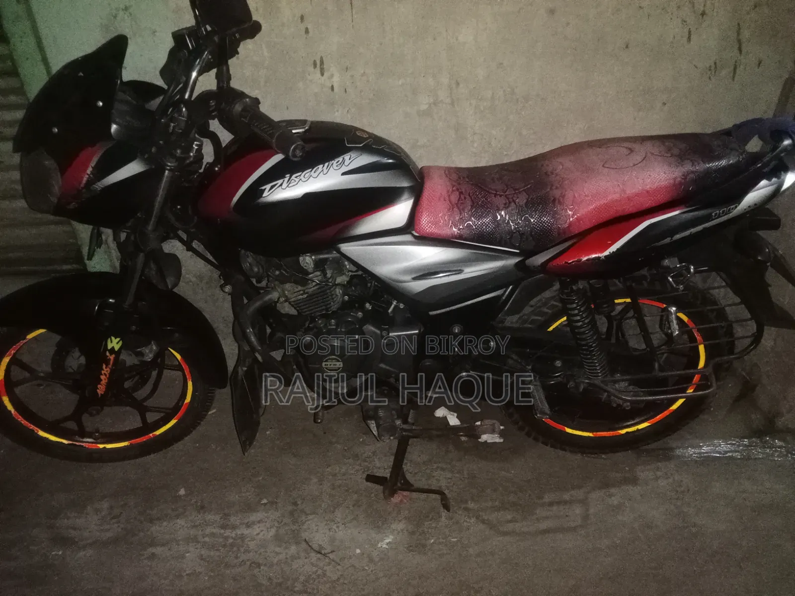 Bajaj Discover 110 2021 Black