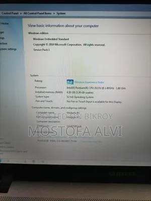 Laptop Samsung NP300E5E 4GB Intel Pentium SSD 512GB