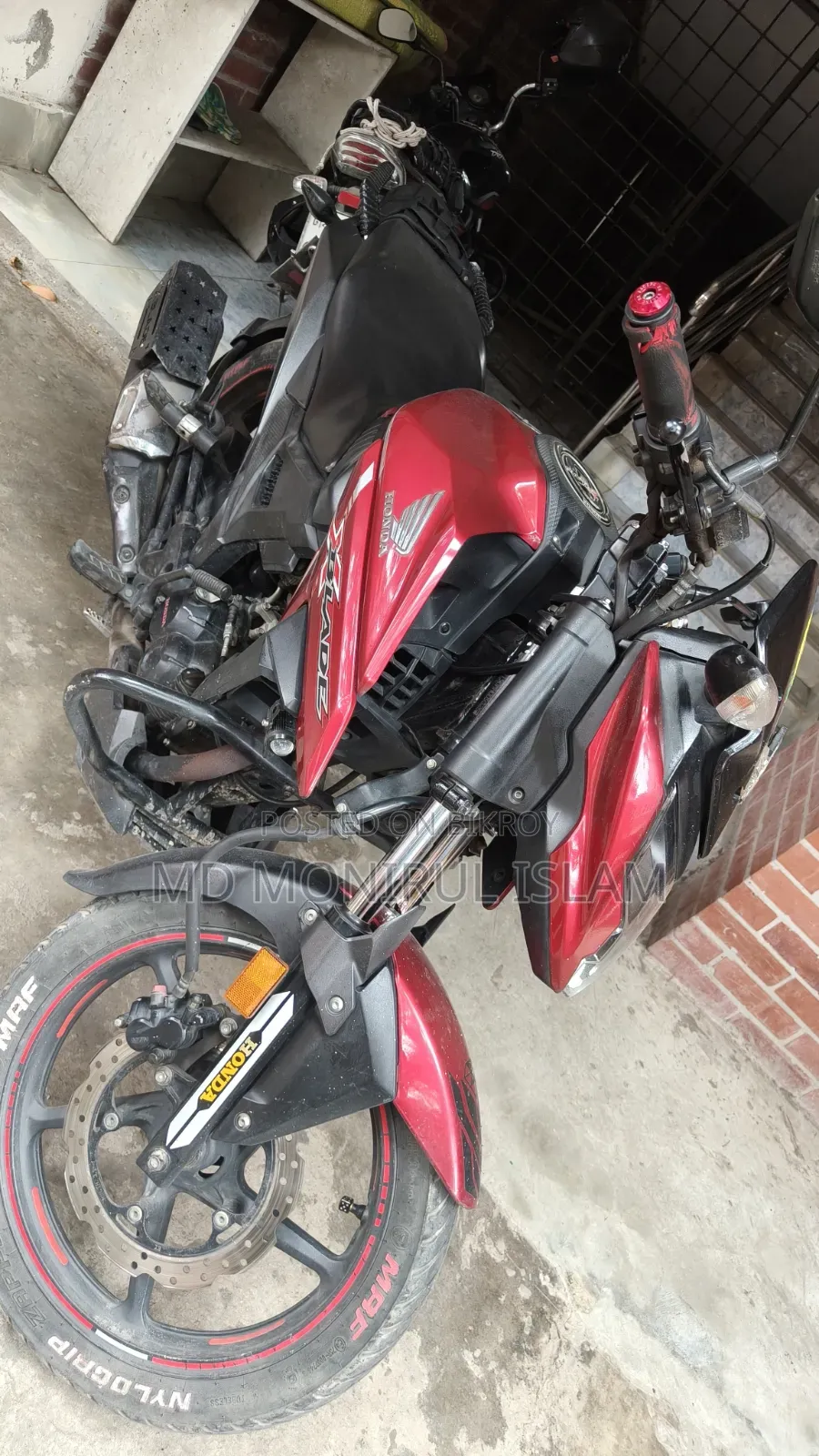 Honda X-Blade 160 2021 Red