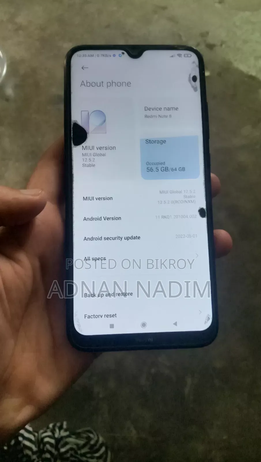 Xiaomi Redmi Note 8 64 GB Black