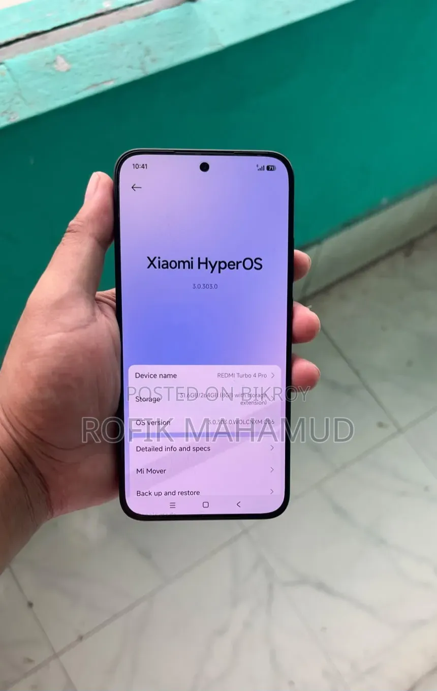 Xiaomi Redmi Turbo 4 Pro 256 GB Black