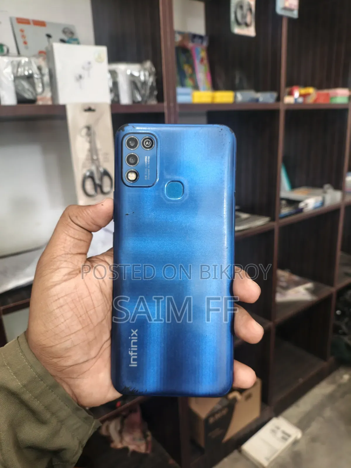 Infinix Hot 10 Play 64 GB Blue