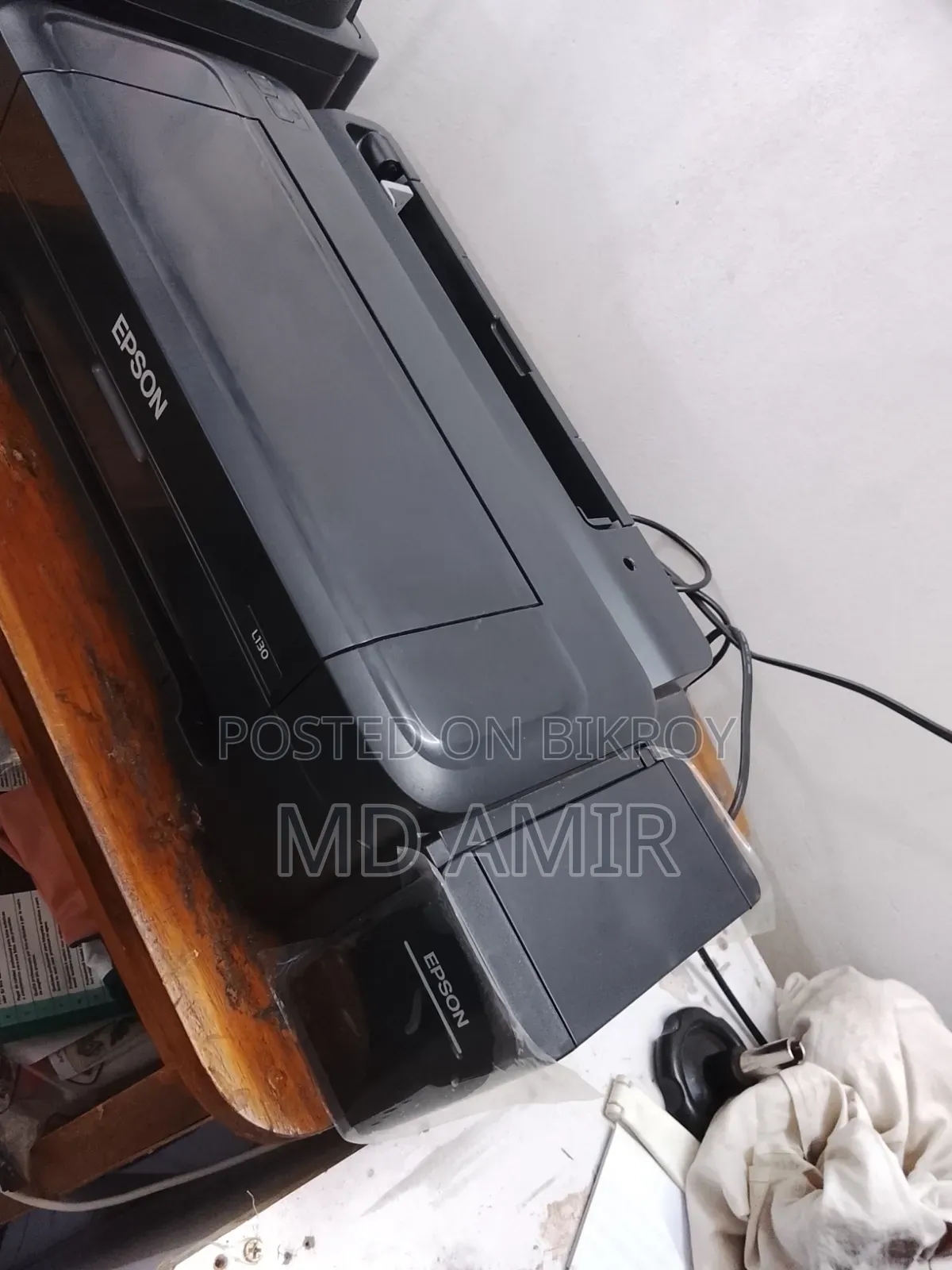 Epson L130 Printer and Heatpress Machine