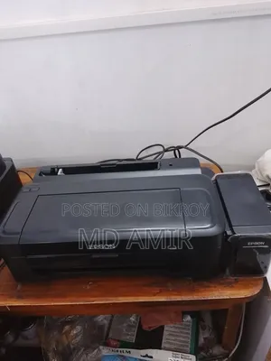 Epson L130 Printer and Heatpress Machine