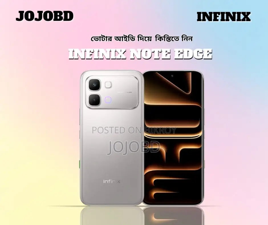 New Infinix Note Edge 128 GB Black