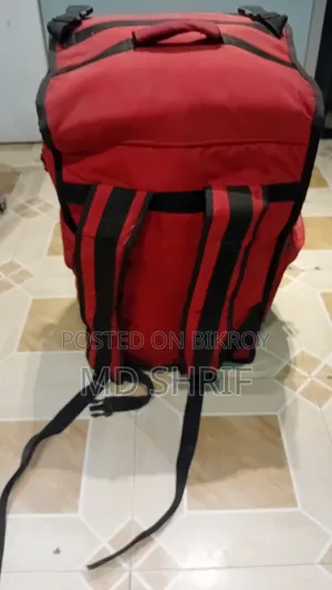A delivery bag for sale.