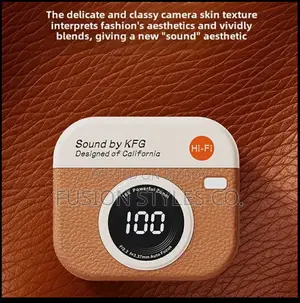 Q86 Retro Camera Design Tws Bluetooth Earbuds (Brand New)