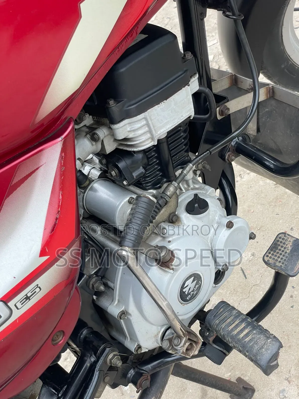 Bajaj CT 100 2019 Red