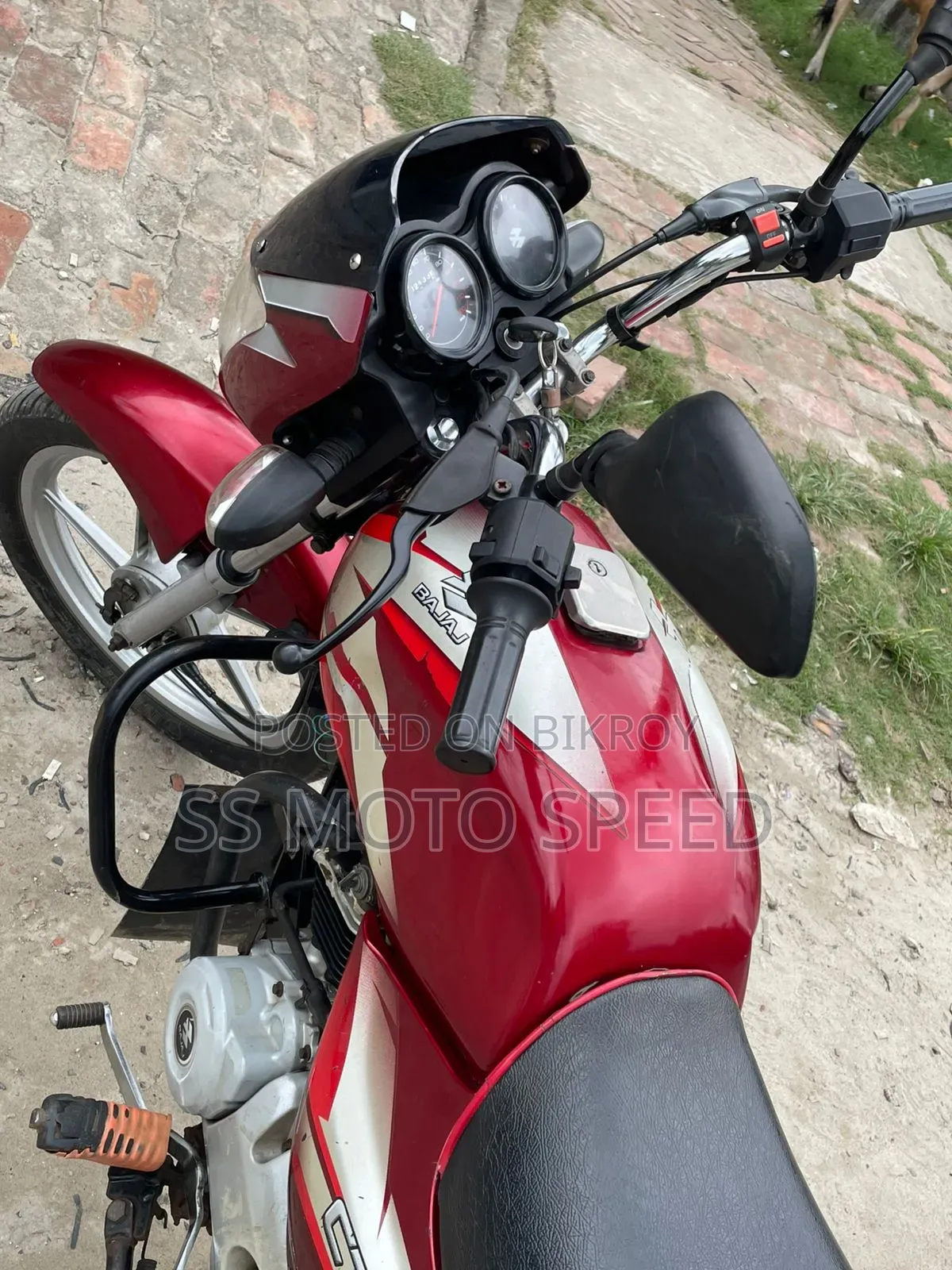 Bajaj CT 100 2019 Red