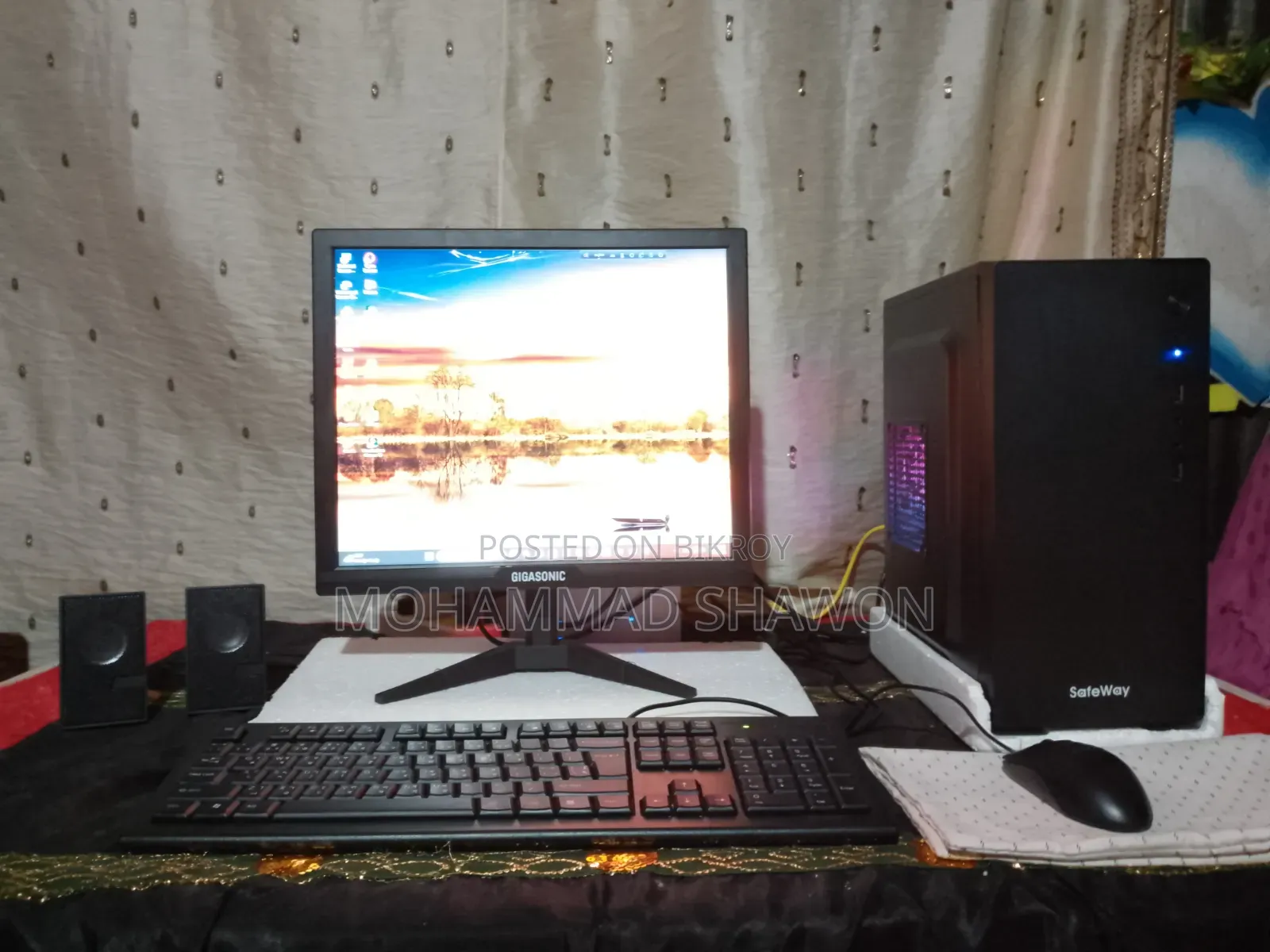 New Desktop Computer Asus 8GB Intel Core i5 HDD+SSD 500GB