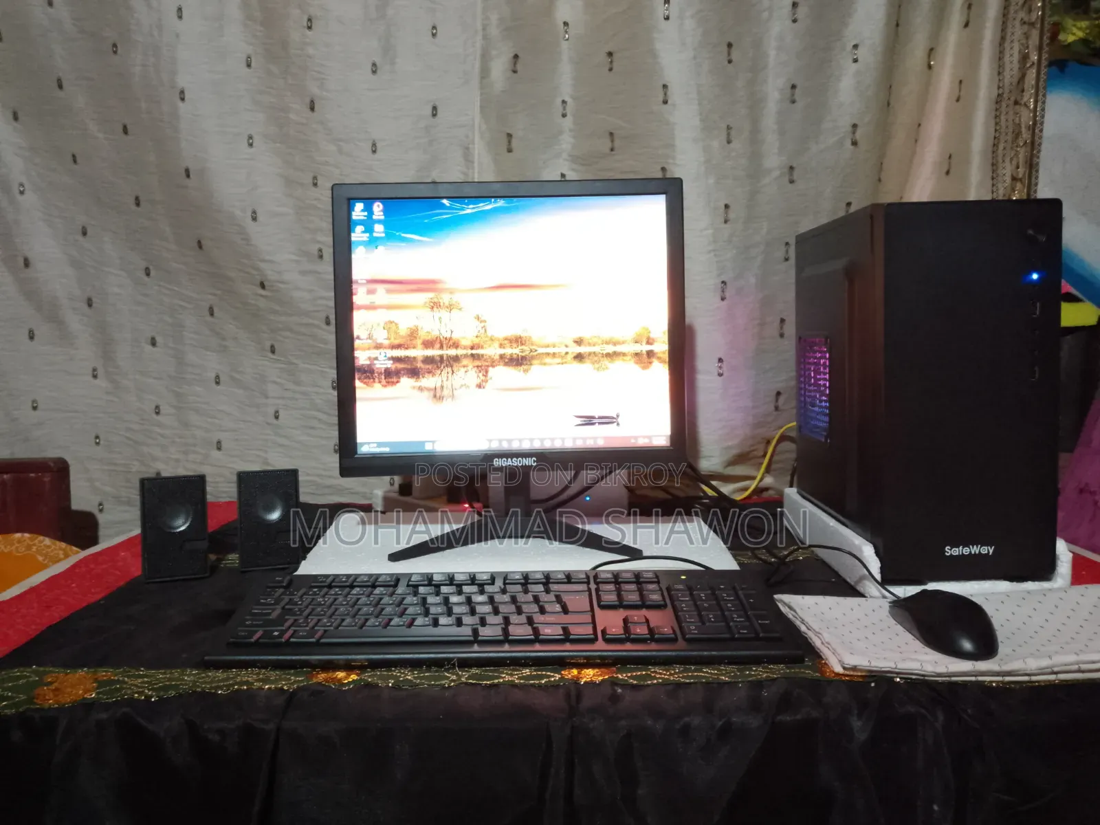 New Desktop Computer Asus 8GB Intel Core i5 HDD+SSD 500GB