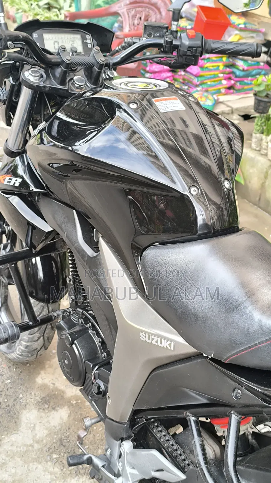 Suzuki Gixxer Monotone 2022 Black