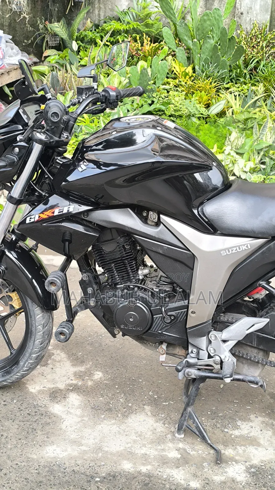 Suzuki Gixxer Monotone 2022 Black
