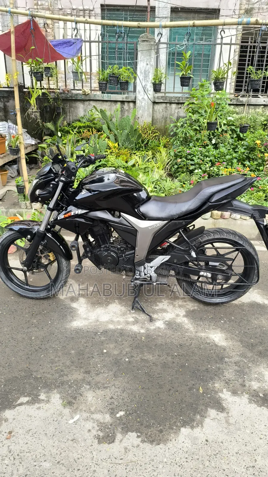Suzuki Gixxer Monotone 2022 Black