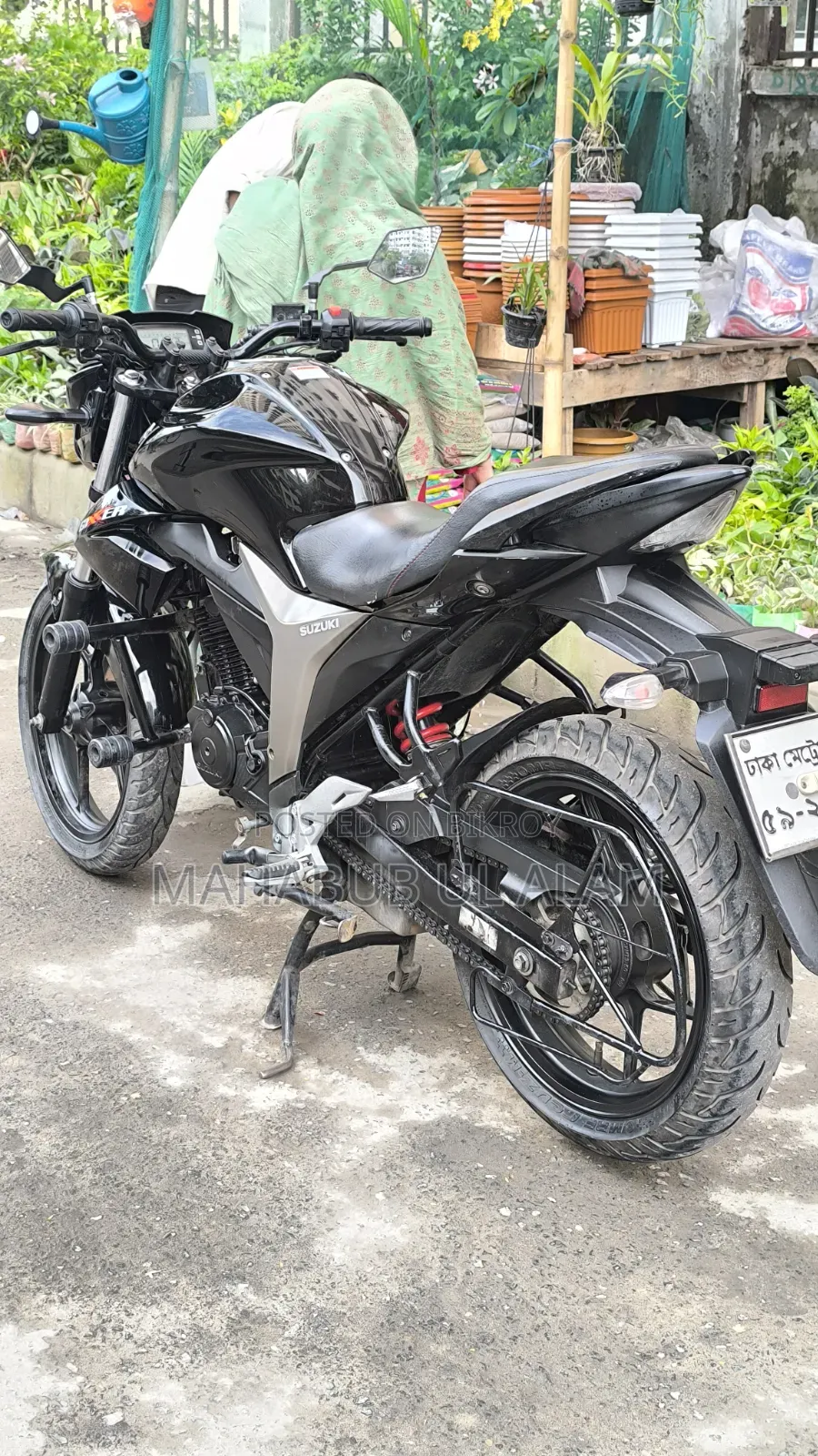 Suzuki Gixxer Monotone 2022 Black