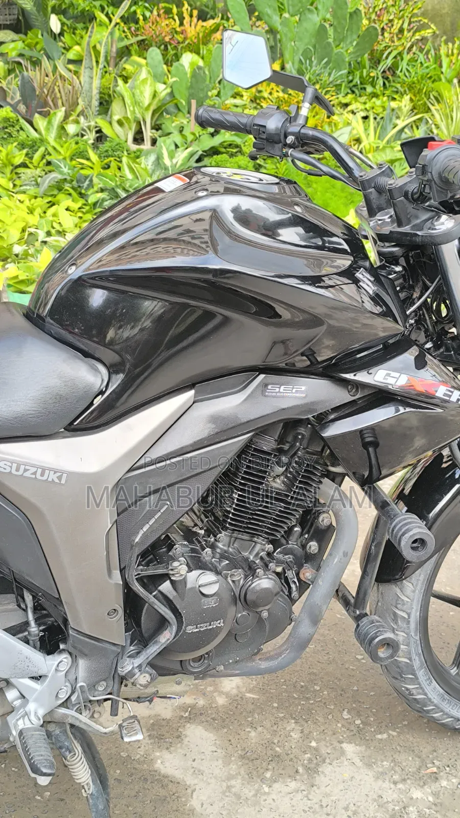 Suzuki Gixxer Monotone 2022 Black