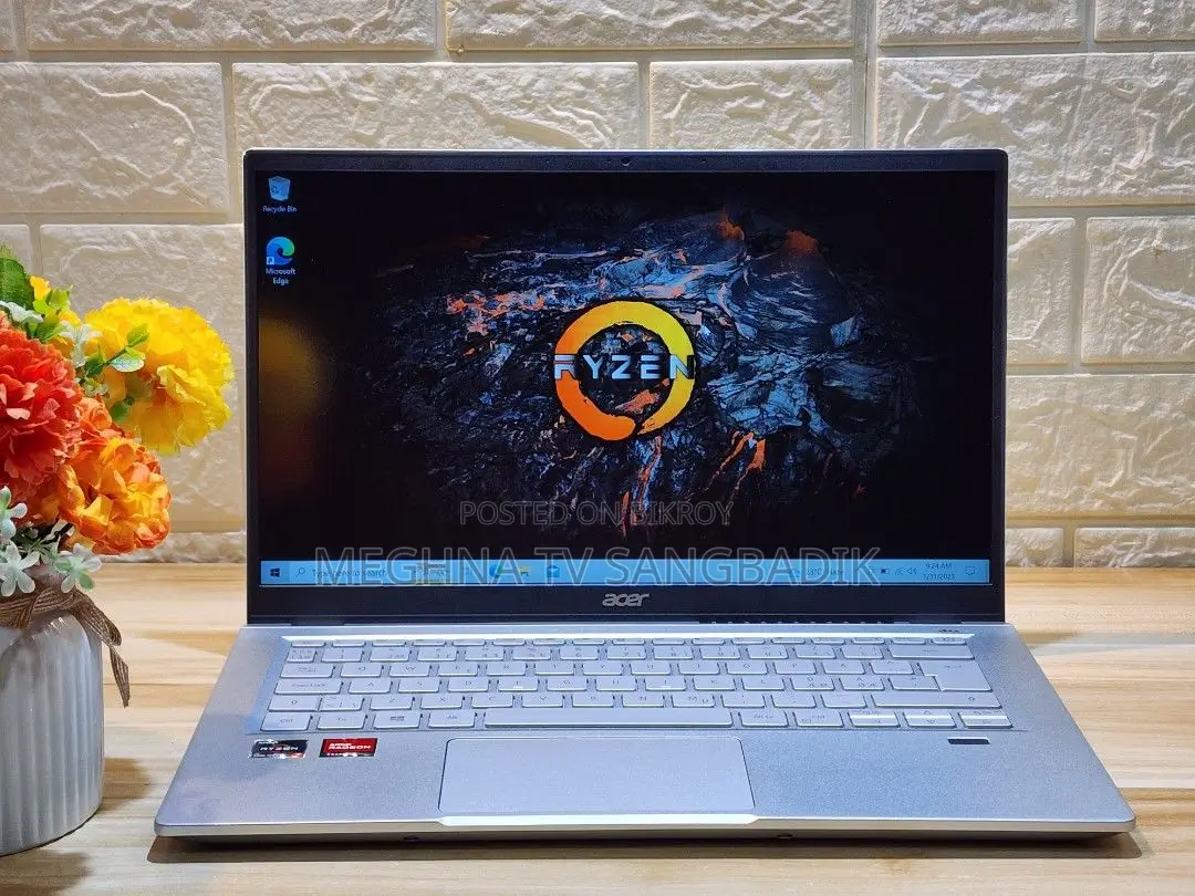Laptop Acer 8GB AMD Ryzen SSD 512GB