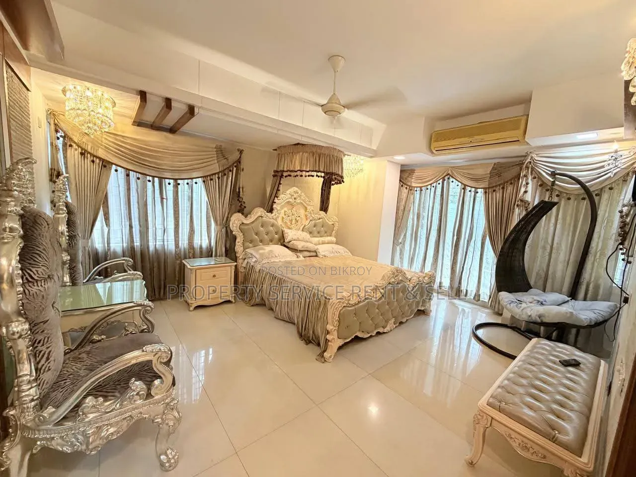 Furnished 4-bedroom Apartment in Gulshan for rent
