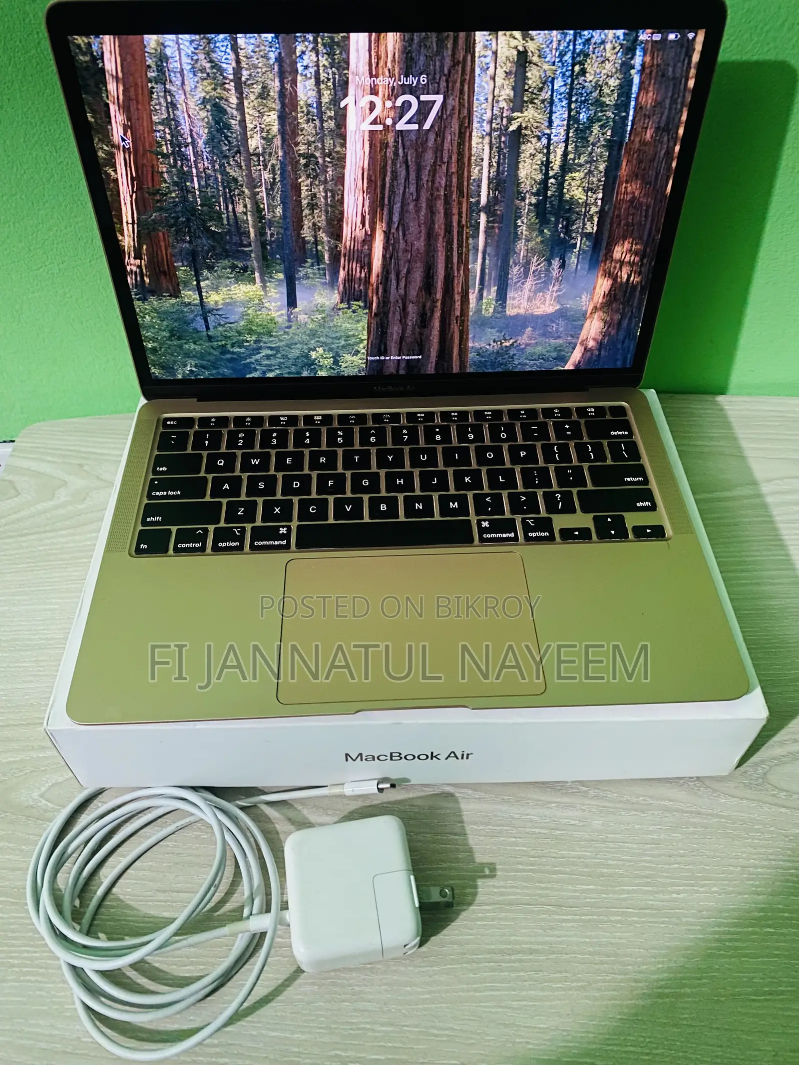 Laptop Apple MacBook Air 2020 8GB Intel Core i3 SSD 1TB