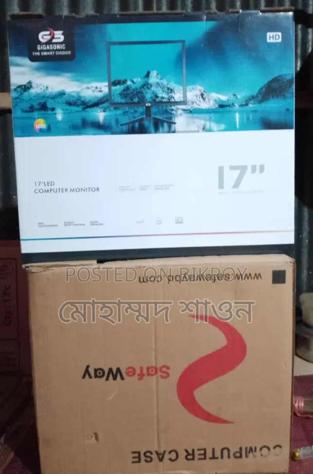 New Desktop Computer Asus 8GB Intel Core i5 HDD+SSD 500GB