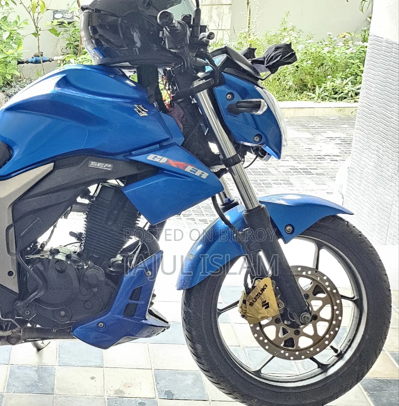 Suzuki Gixxer Monotone 2023 Blue