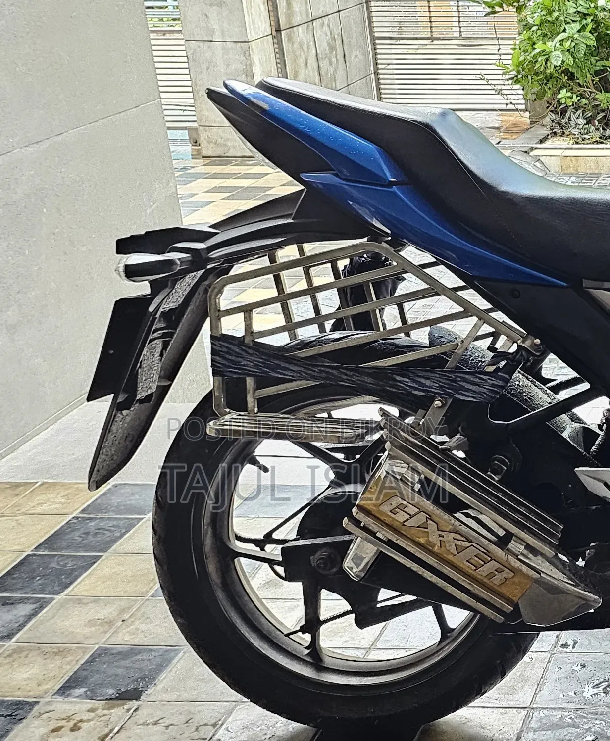 Suzuki Gixxer Monotone 2023 Blue